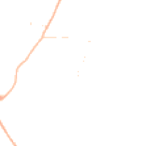 Daytime road noise heatmap for GL55 6LS
