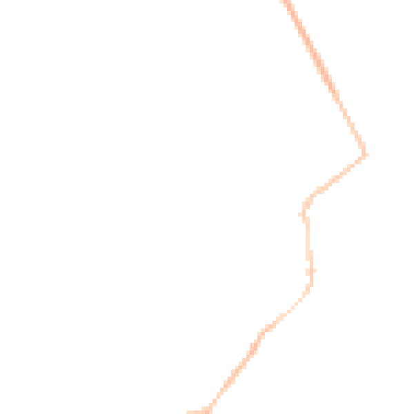 Night-time road noise heatmap for GL55 6PG