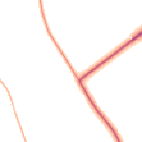 Daytime road noise heatmap for GL55 6ST