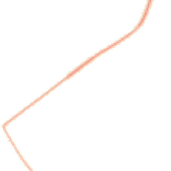 Night-time road noise heatmap for GL55 6SU