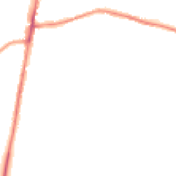 Night-time road noise heatmap for GL56 0EH