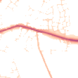 Daytime road noise heatmap for GL56 0HT