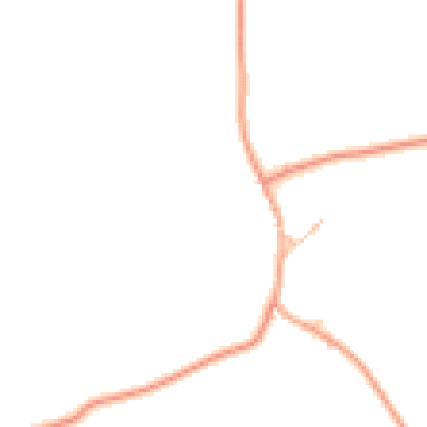 Daytime road noise heatmap for GL56 0PL