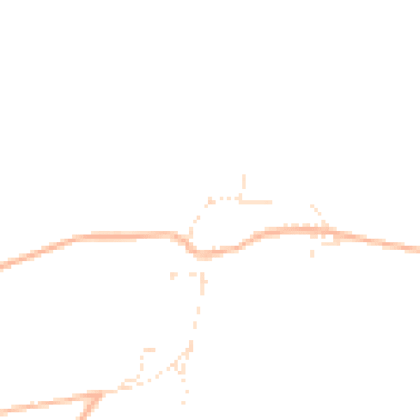 Daytime road noise heatmap for GL56 0RF