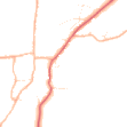 Daytime road noise heatmap for GL56 9BS