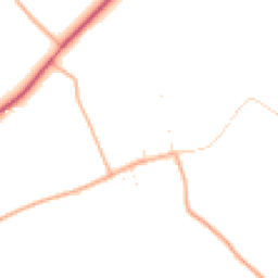 Daytime road noise heatmap for GL56 9LA