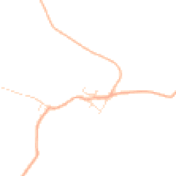 Daytime road noise heatmap for GL56 9QJ