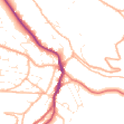 Daytime road noise heatmap for GL6 0AB