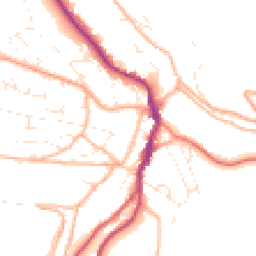 Daytime road noise heatmap for GL6 0AF