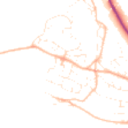 Daytime road noise heatmap for GL6 0BG