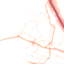 Daytime road noise heatmap for GL6 0HE