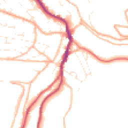 Daytime road noise heatmap for GL6 0HJ