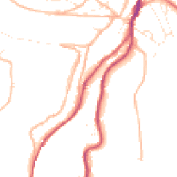 Daytime road noise heatmap for GL6 0LA