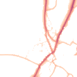 Daytime road noise heatmap for GL6 6QP