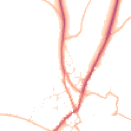 Daytime road noise heatmap for GL6 6RA