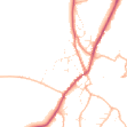 Daytime road noise heatmap for GL6 6RH