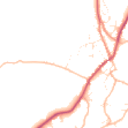 Daytime road noise heatmap for GL6 6UP