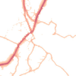 Daytime road noise heatmap for GL6 6XU