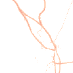 Daytime road noise heatmap for GL6 7BH