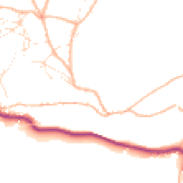 Daytime road noise heatmap for GL6 8DZ