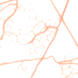 Daytime road noise heatmap for GL6 8FF