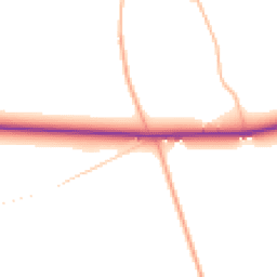 Daytime road noise heatmap for GL6 8HU