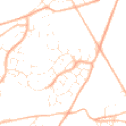 Daytime road noise heatmap for GL6 8JZ