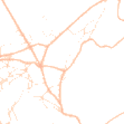 Daytime road noise heatmap for GL6 8LL