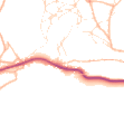 Daytime road noise heatmap for GL6 8NN