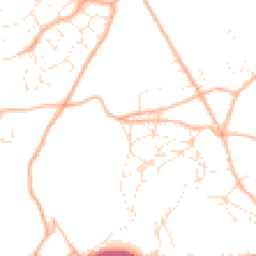 Daytime road noise heatmap for GL6 8QL