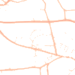 Daytime road noise heatmap for GL6 9BY