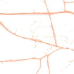 Daytime road noise heatmap for GL6 9DS