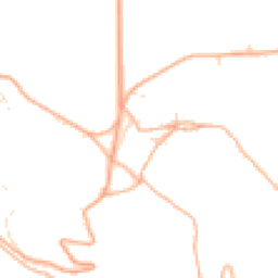 Daytime road noise heatmap for GL6 9HN