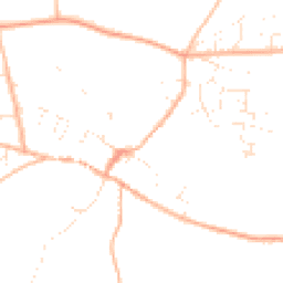Daytime road noise heatmap for GL6 9JP