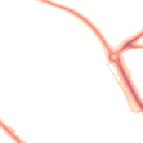 Night-time road noise heatmap for GL7 2PP