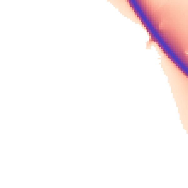 Night-time road noise heatmap for GL7 5QH