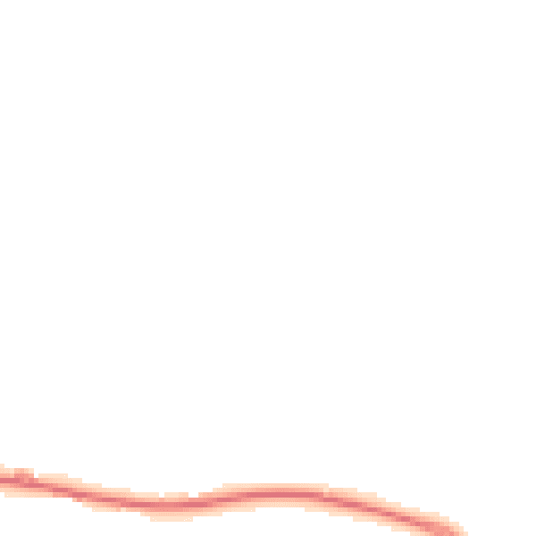 Night-time road noise heatmap for GL7 5SD