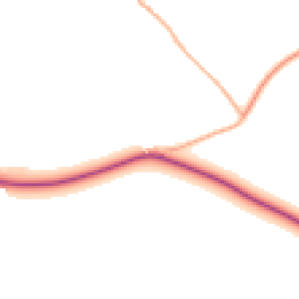 Daytime road noise heatmap for GL7 5SL