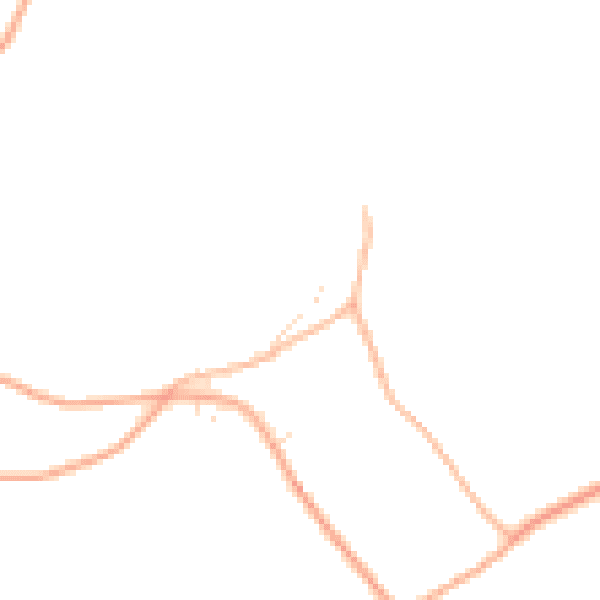Daytime road noise heatmap for GL7 6LQ