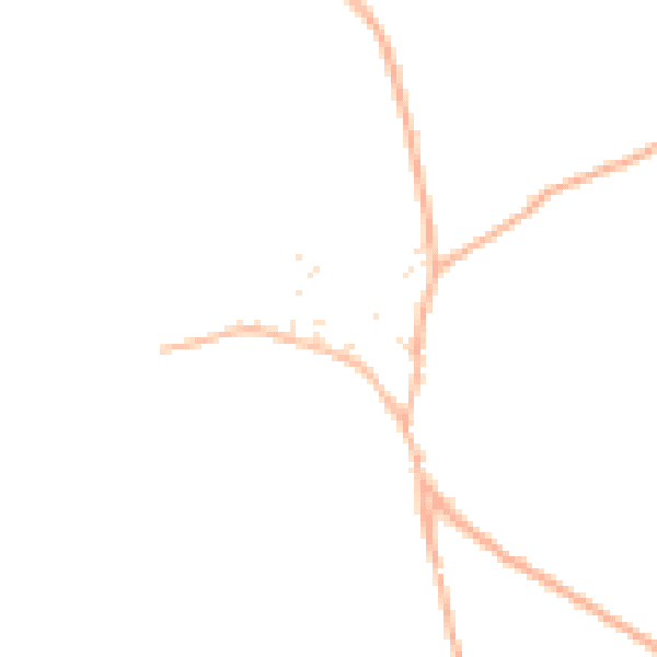 Daytime road noise heatmap for GL7 7DR