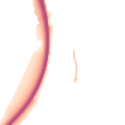 Night-time road noise heatmap for GU10 1AB