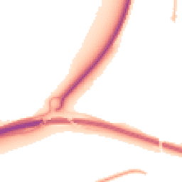 Night-time road noise heatmap for GU10 1DN