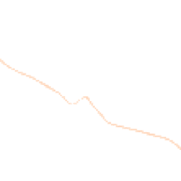 Night-time road noise heatmap for GU10 1RJ