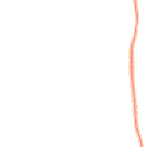 Night-time road noise heatmap for GU10 3AJ