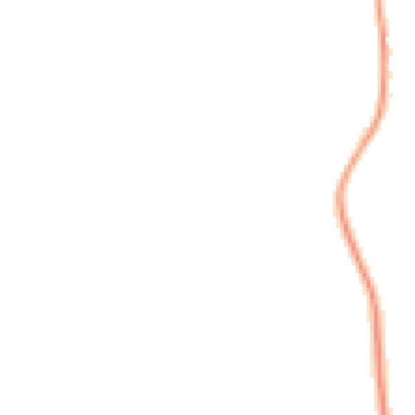 Night-time road noise heatmap for GU10 3DU