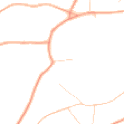 Daytime road noise heatmap for GU10 3EH