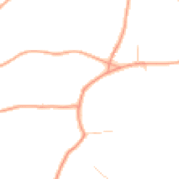 Daytime road noise heatmap for GU10 3EJ