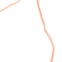 Night-time road noise heatmap for GU10 3NW
