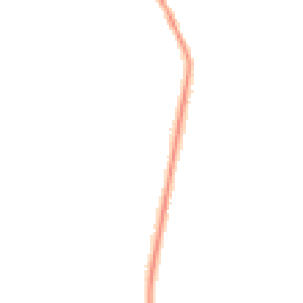 Night-time road noise heatmap for GU10 3QB