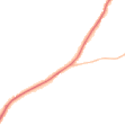 Night-time road noise heatmap for GU10 4BG